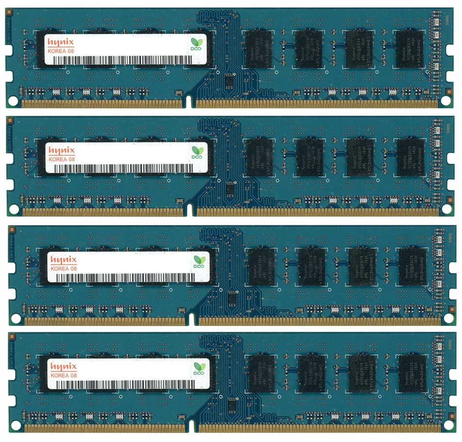 SET RAM 16GB DDR3 - 4ks Hynix 4GB DDR3-1333 10600U