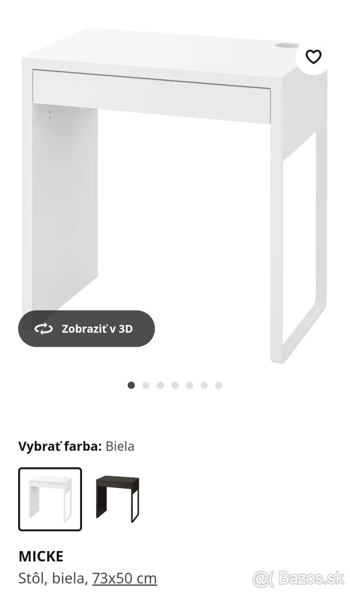 Stol ikea micke