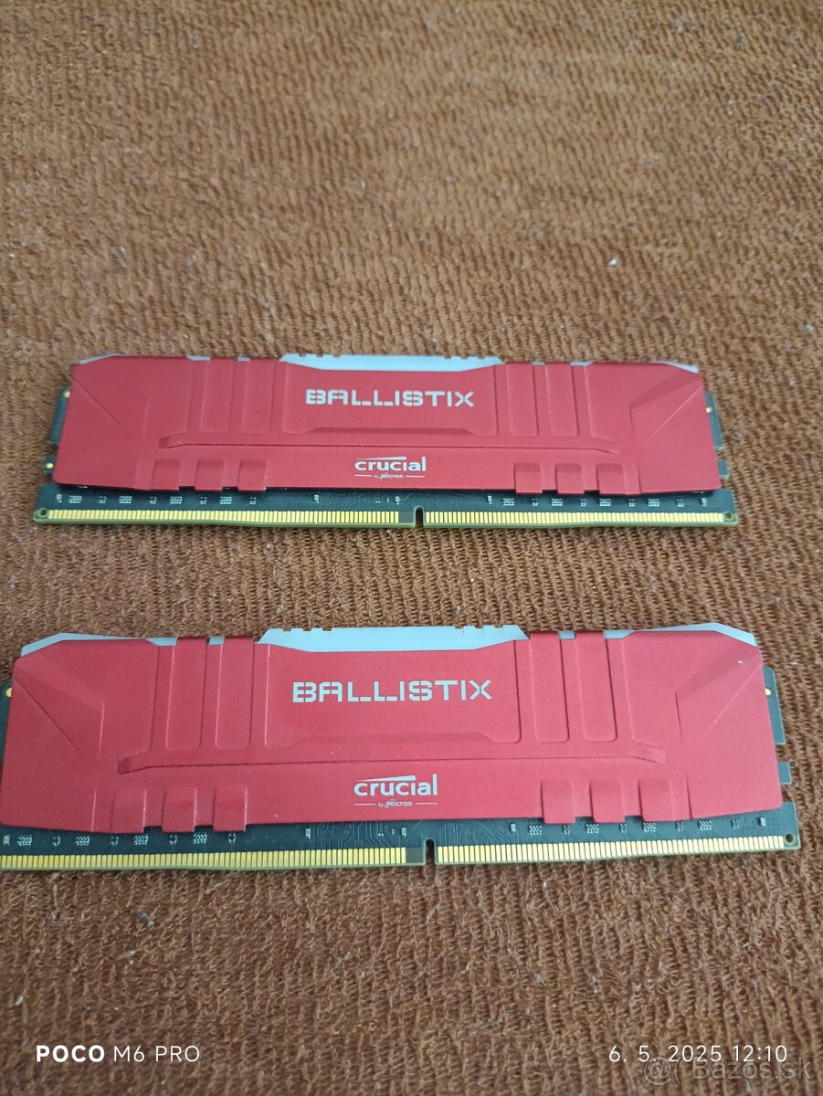 Rámky crucial balistix RGB