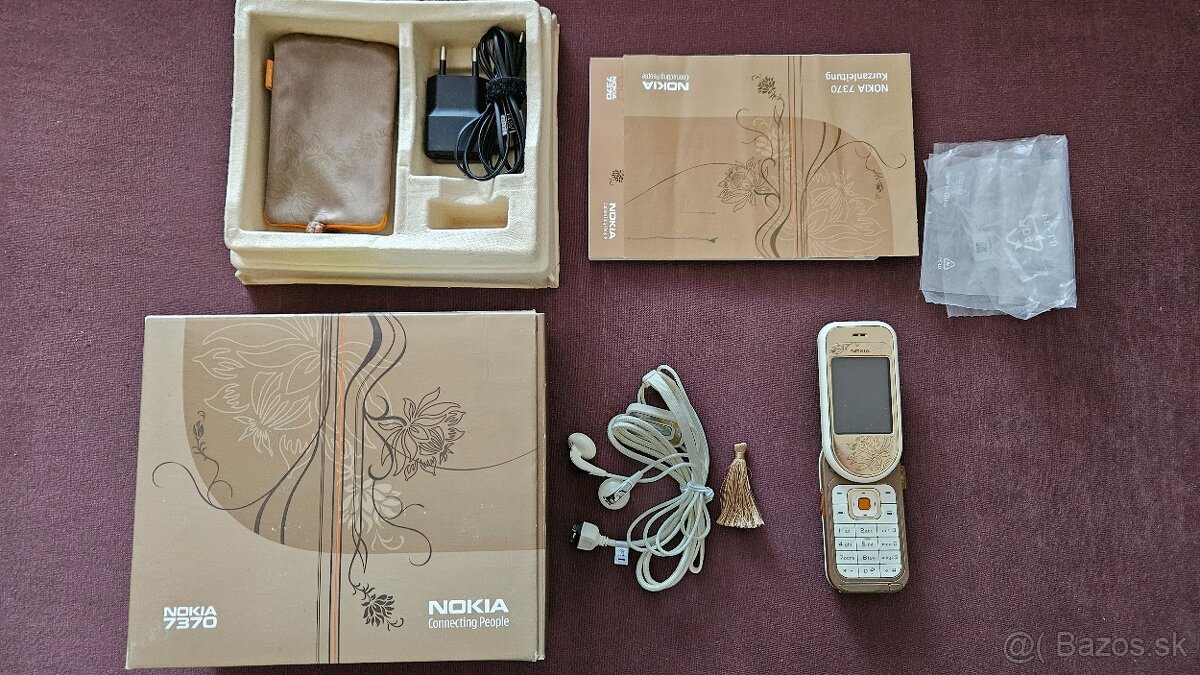 Predam nepouzivanu Nokia 7370 gold