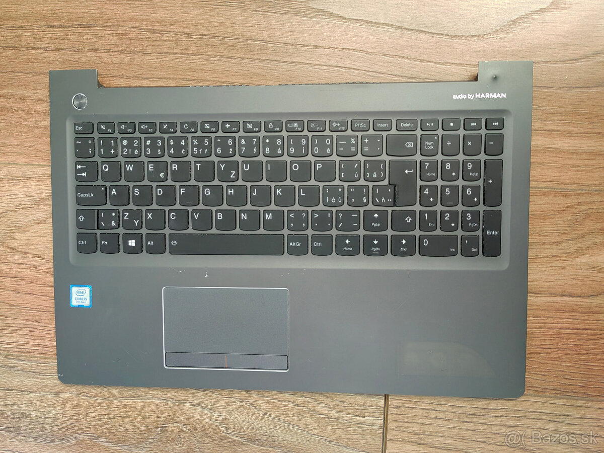 predám klávesnicu a touchpad pre notebook Lenovo