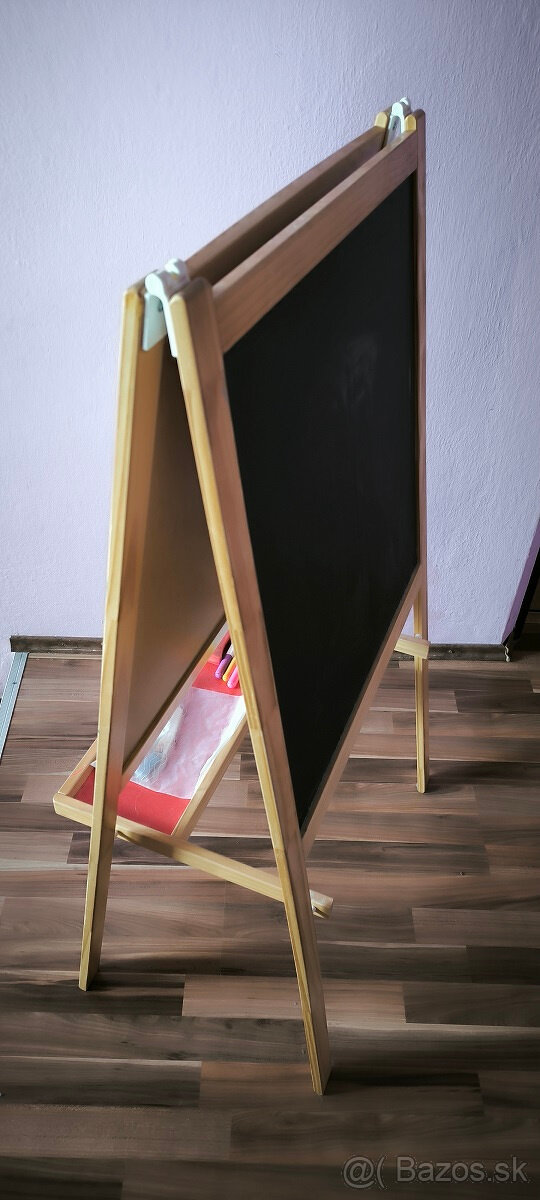 Predám drevenú tabula na pisanie Ikea