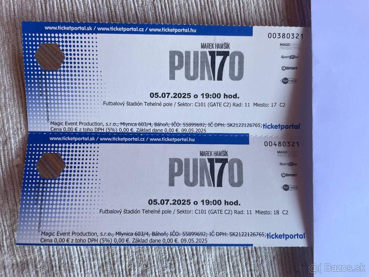 Futbalový zápas PUNTO