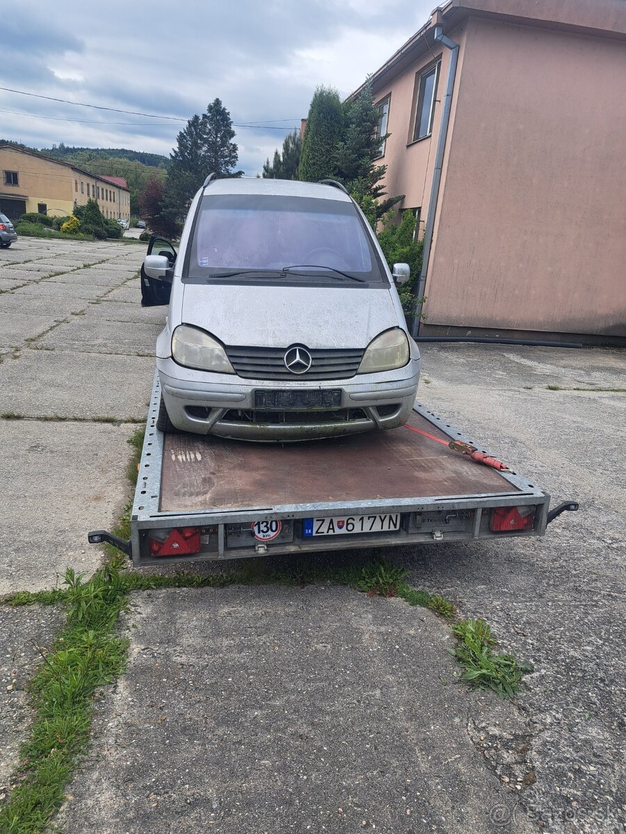 Rozpredám mercedes vaneo