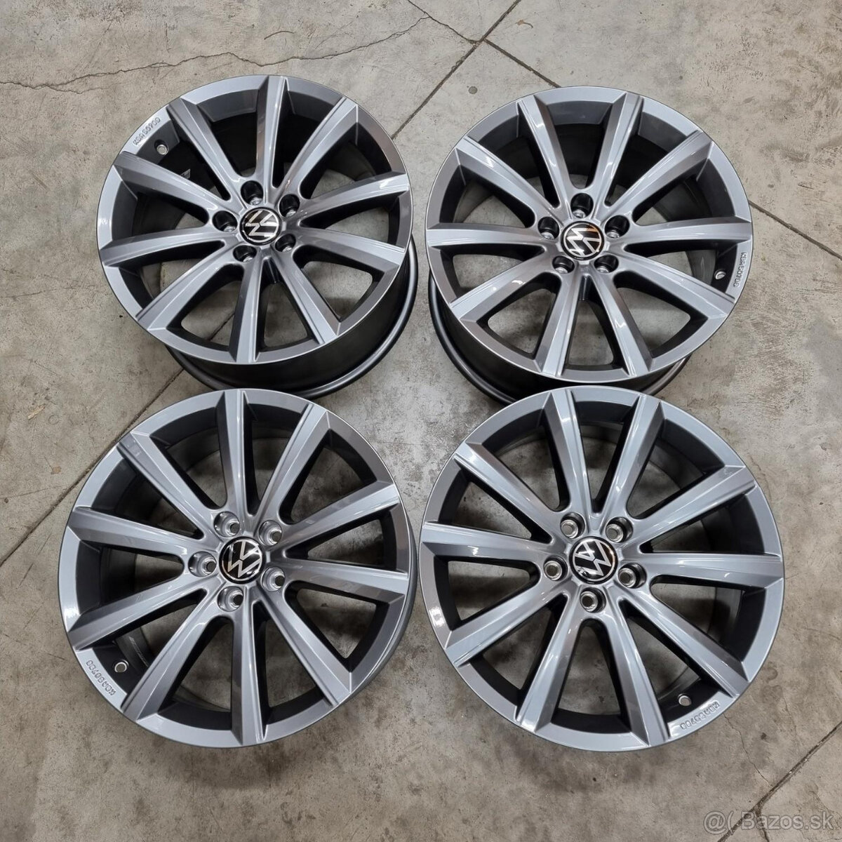 Hliníkové Volkswagen disky 5x112 R18 8J ET25