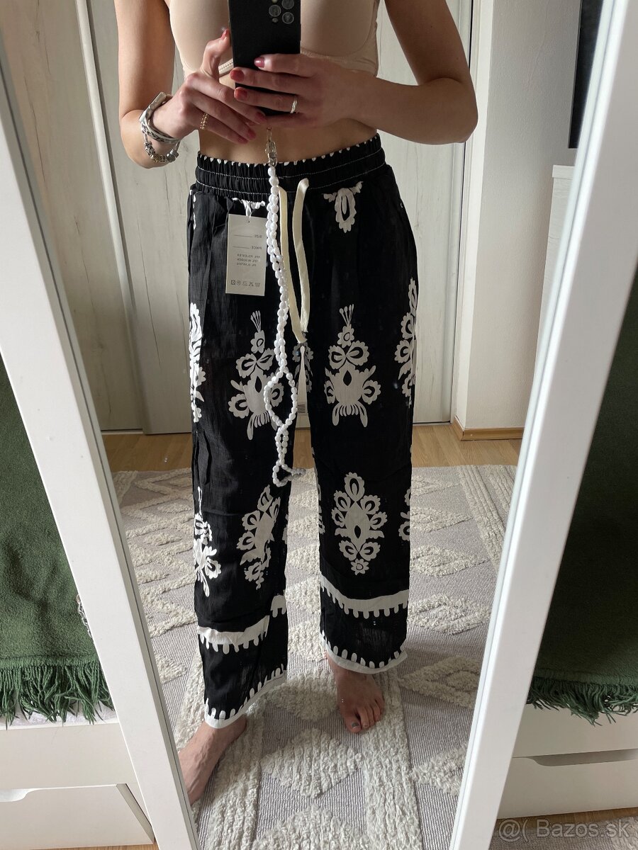 Letné nohavice BLACK
