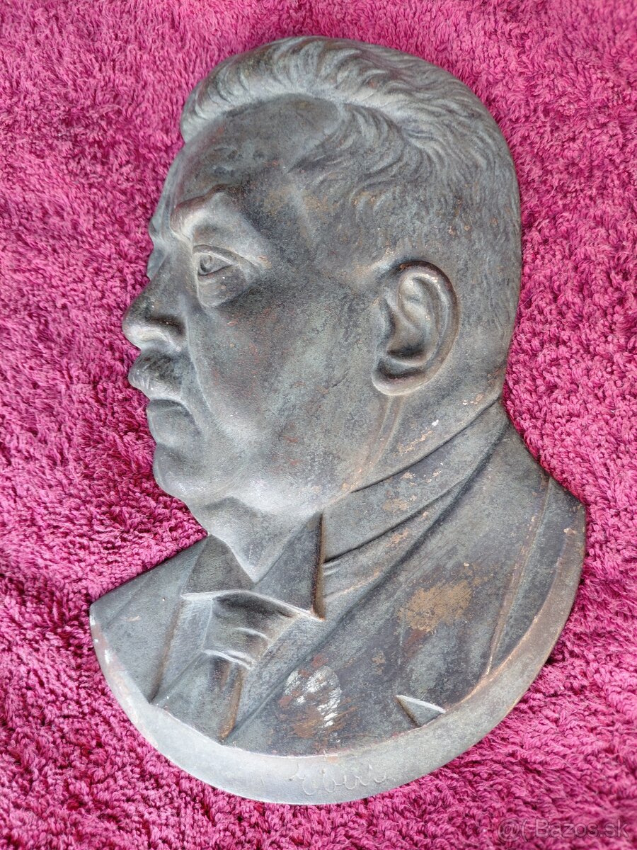 NEMECKA. PLAKETA. F. EBERT