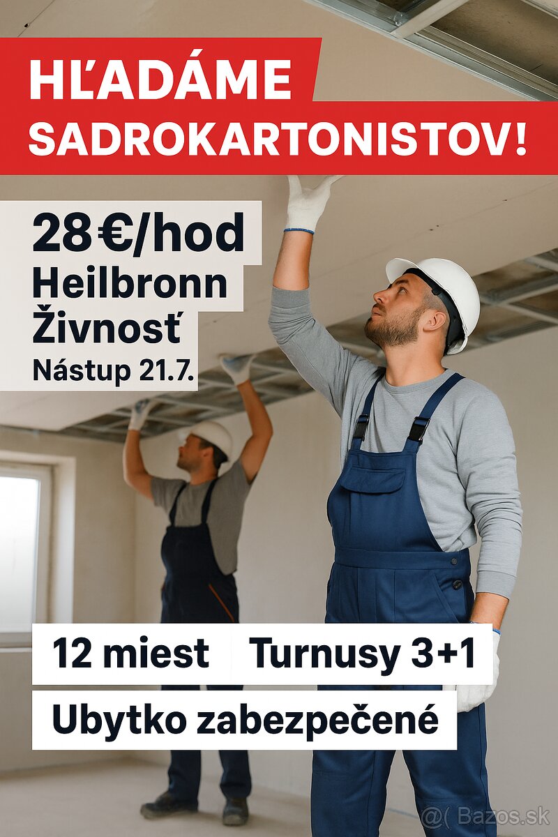 Sadrokartonisti Nemecko