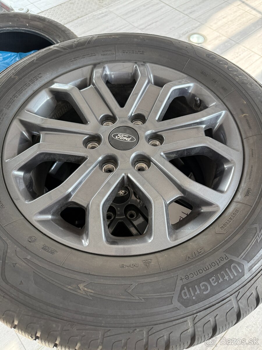 Ford Ranger Raptor, zimná sada kolies