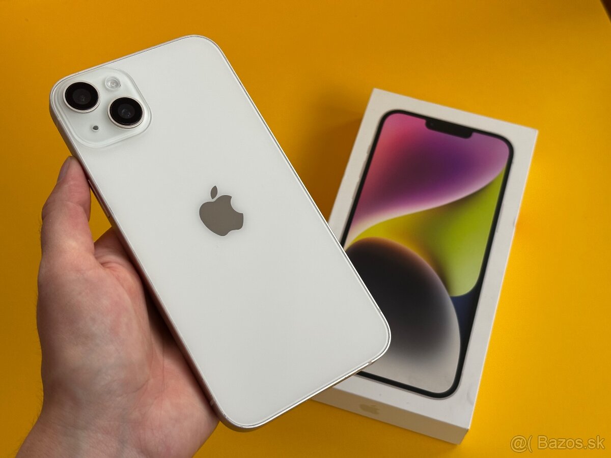 iPhone 14 Plus 128GB Starlight + Záruka