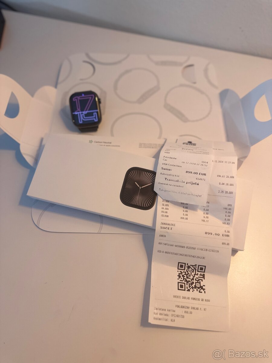 Apple Watch Series 10 – 46mm Titanium Slate, Cellular, Milan