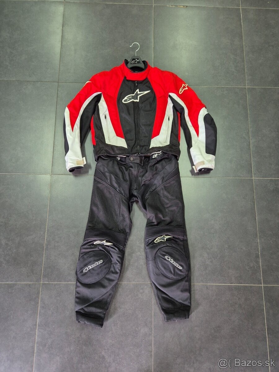 Motokombinéza ALPINESTAR AIR látka dvojdielna