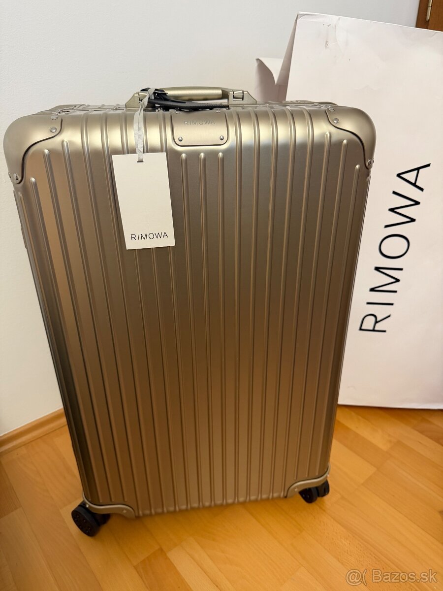 Rimowa check in L , Titanium