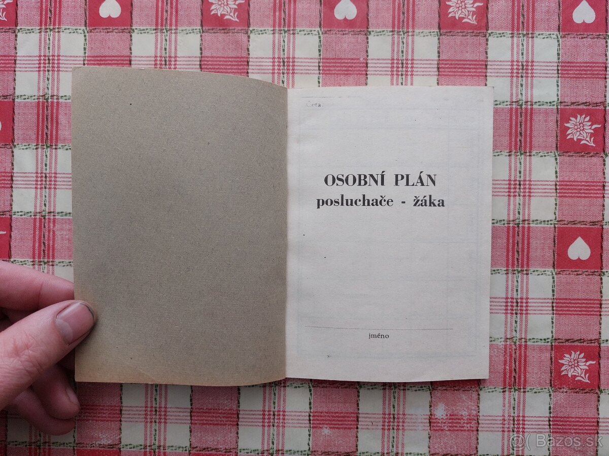 Osobný plán poslucháča – žiaka ČSĽA