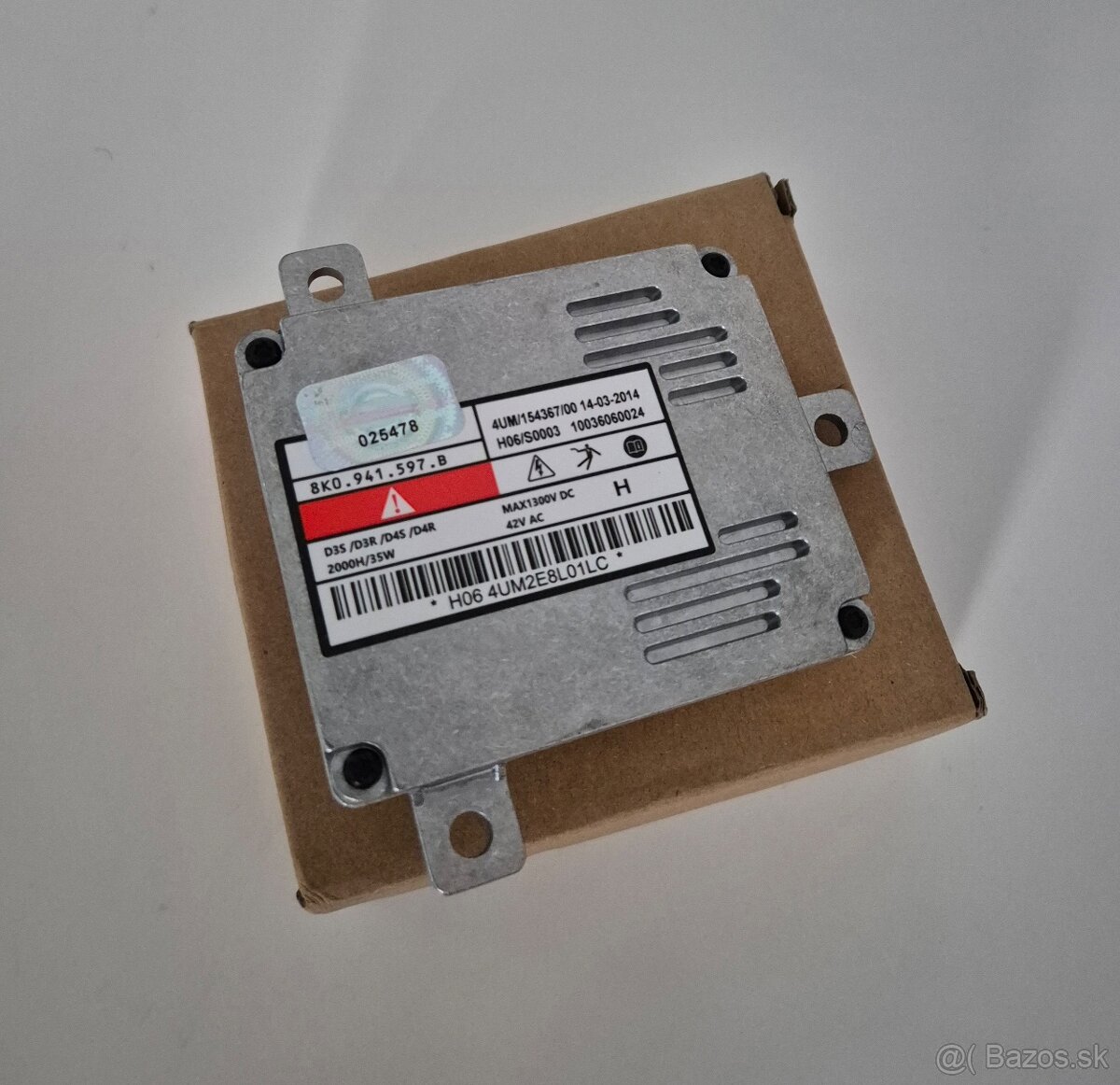 Riadiaca jednotka xenonu 8k0941597b