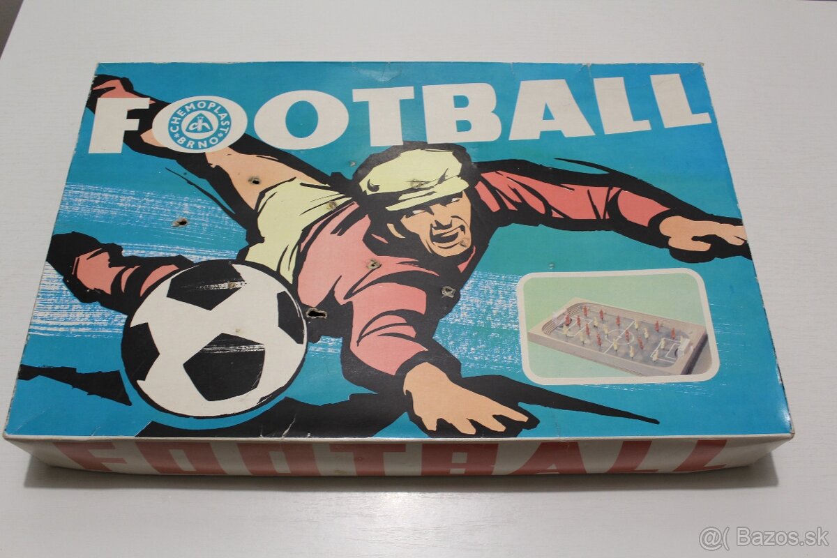 Retro stolový futbal