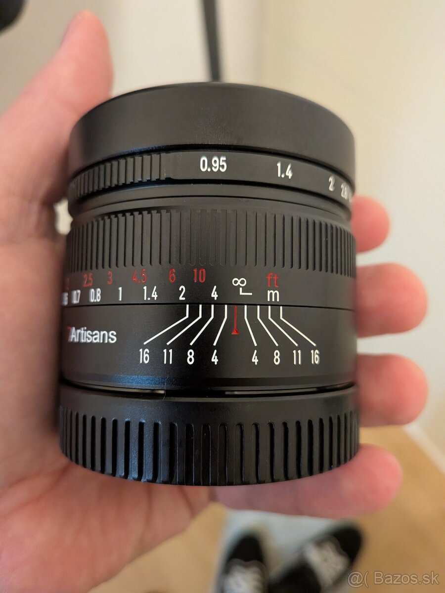 7artisans 50mm f0.95 pre Canon rf, aps-c