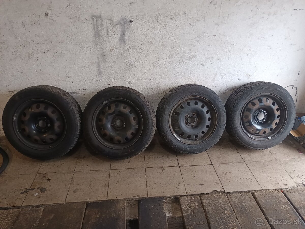 Zimné pneumatiky na diskoch R16/60/205