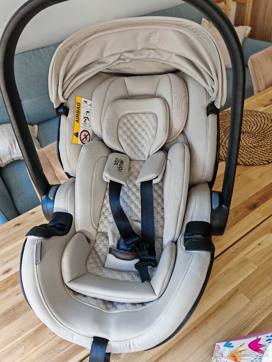 Britax Römer Baby-Safe Pro 40-85cm Soft Taupe-Lux vajíčko