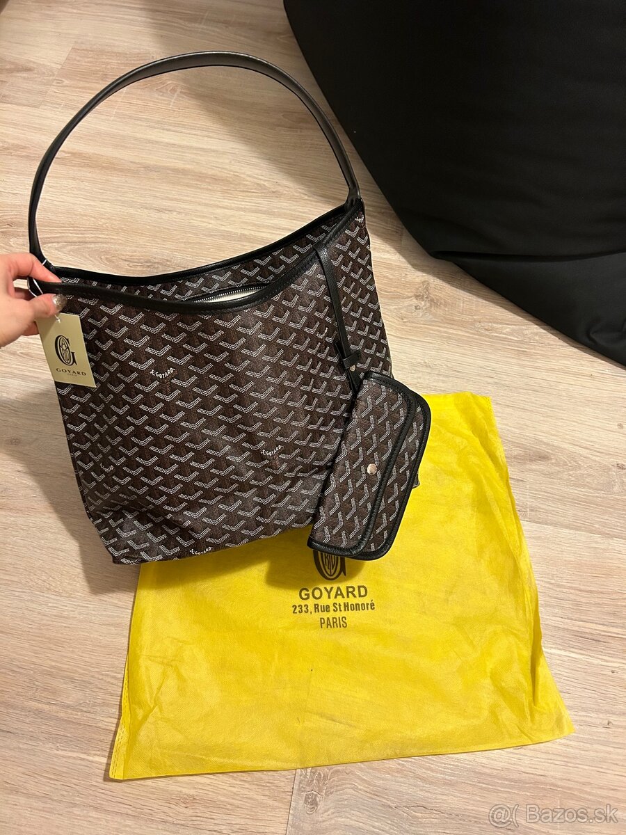 Goyard kabelka Bohéme Hobo - čierna (GO3)