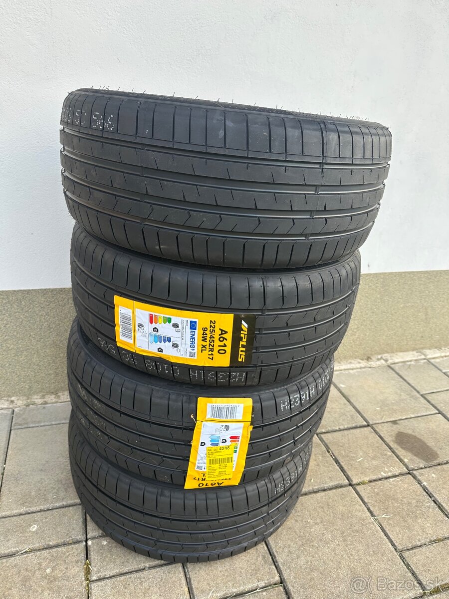 Letné pneumatiky 225/45 R17