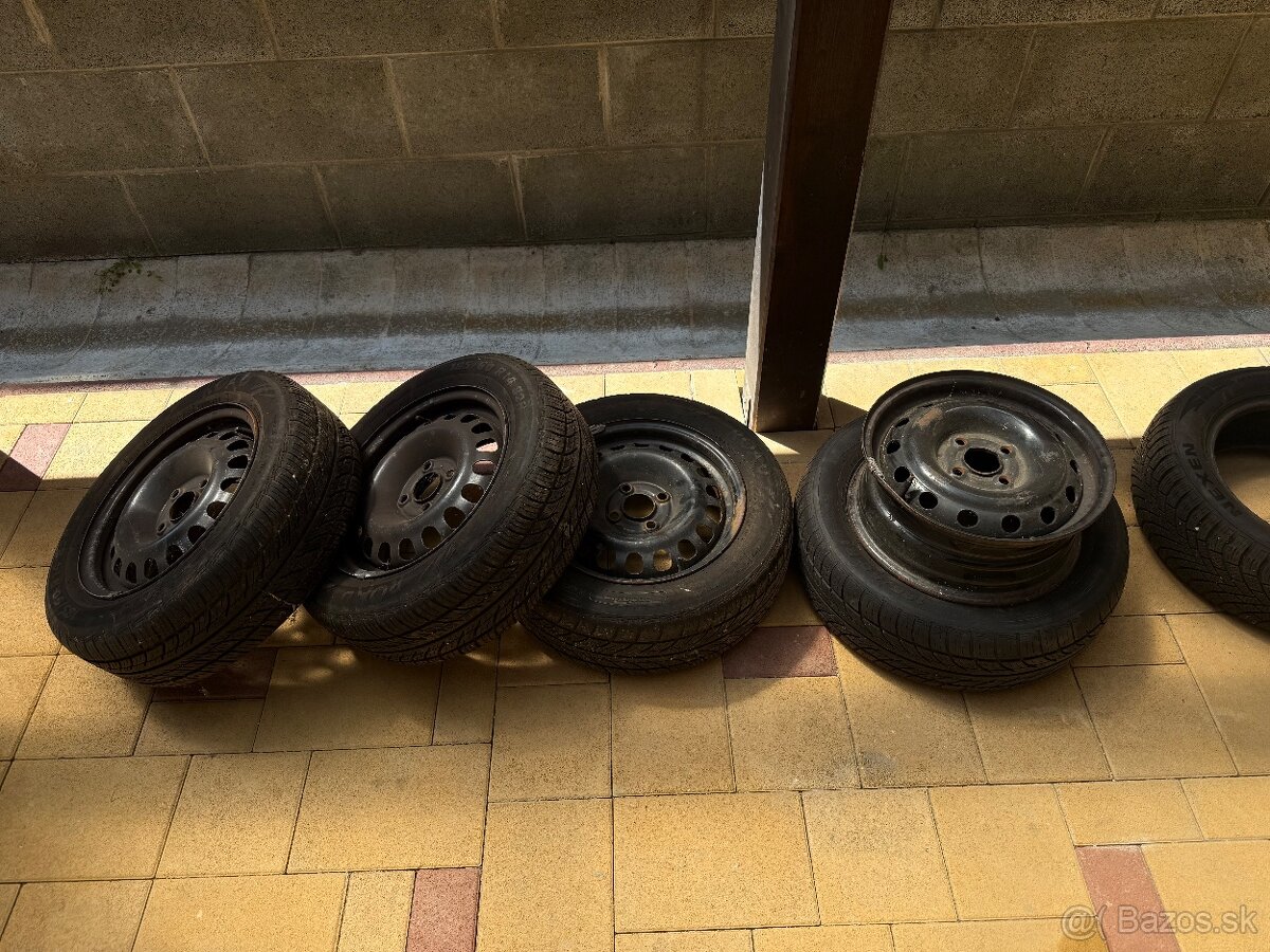 185/60 R14 pneumatiky s diskom