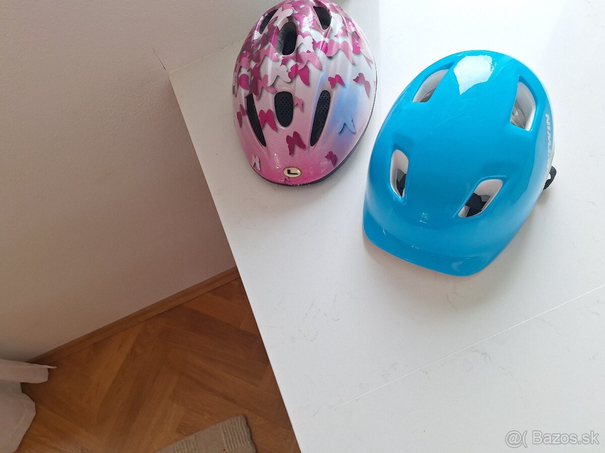 Letná cyklistická dievčenská prilba
