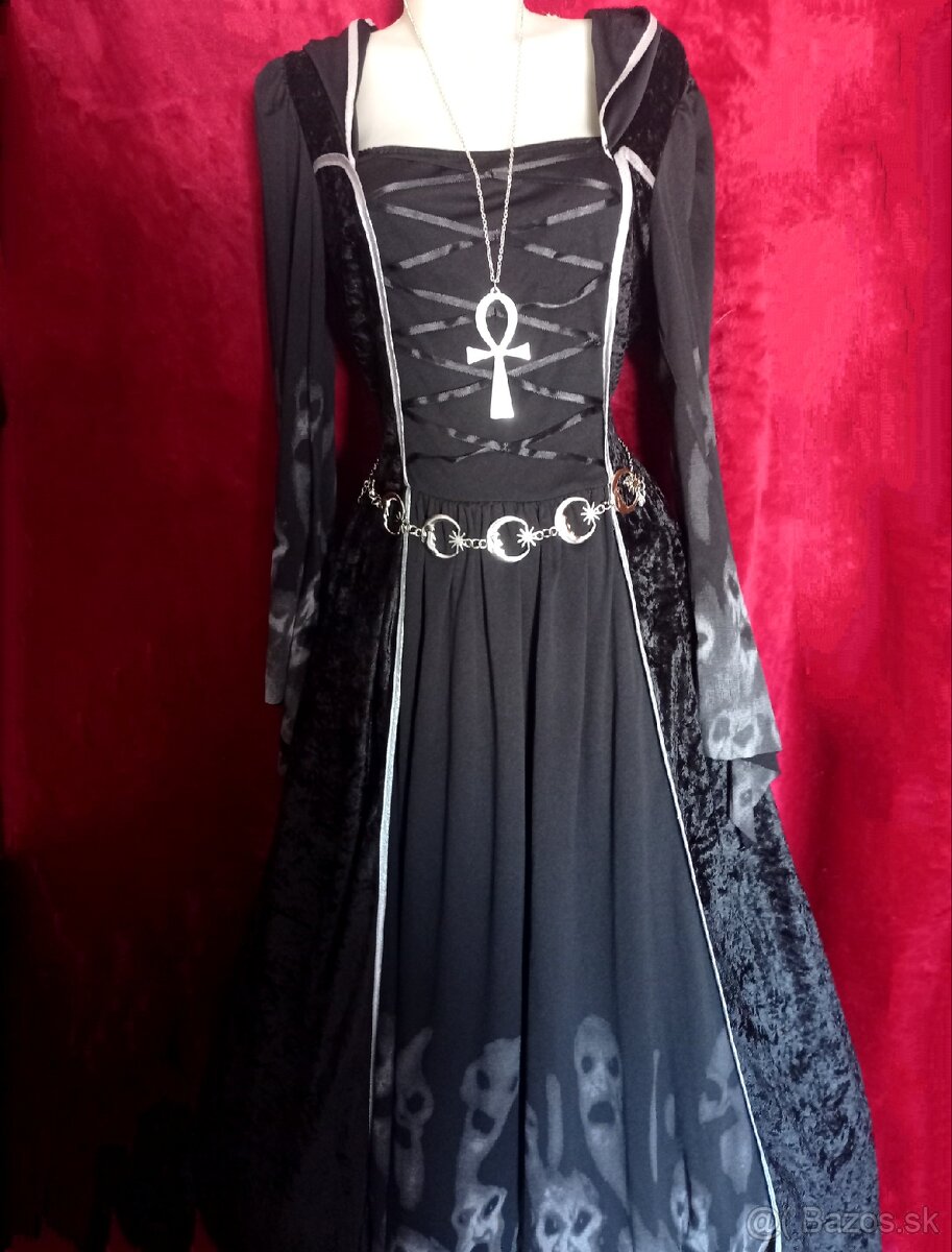 Gotické šaty Necromancer