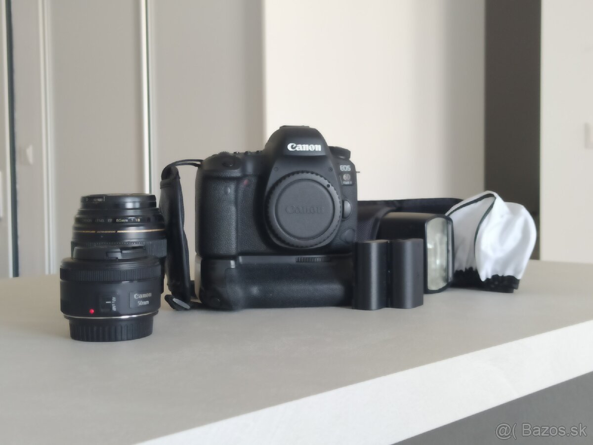 Canon 6D Mark II a príslušenstvo