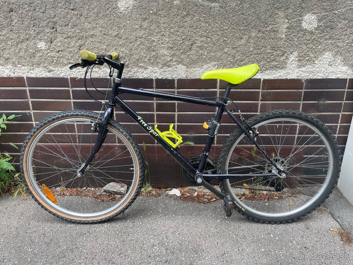 horsky bicykel rám S - retro / s deckou sedackou