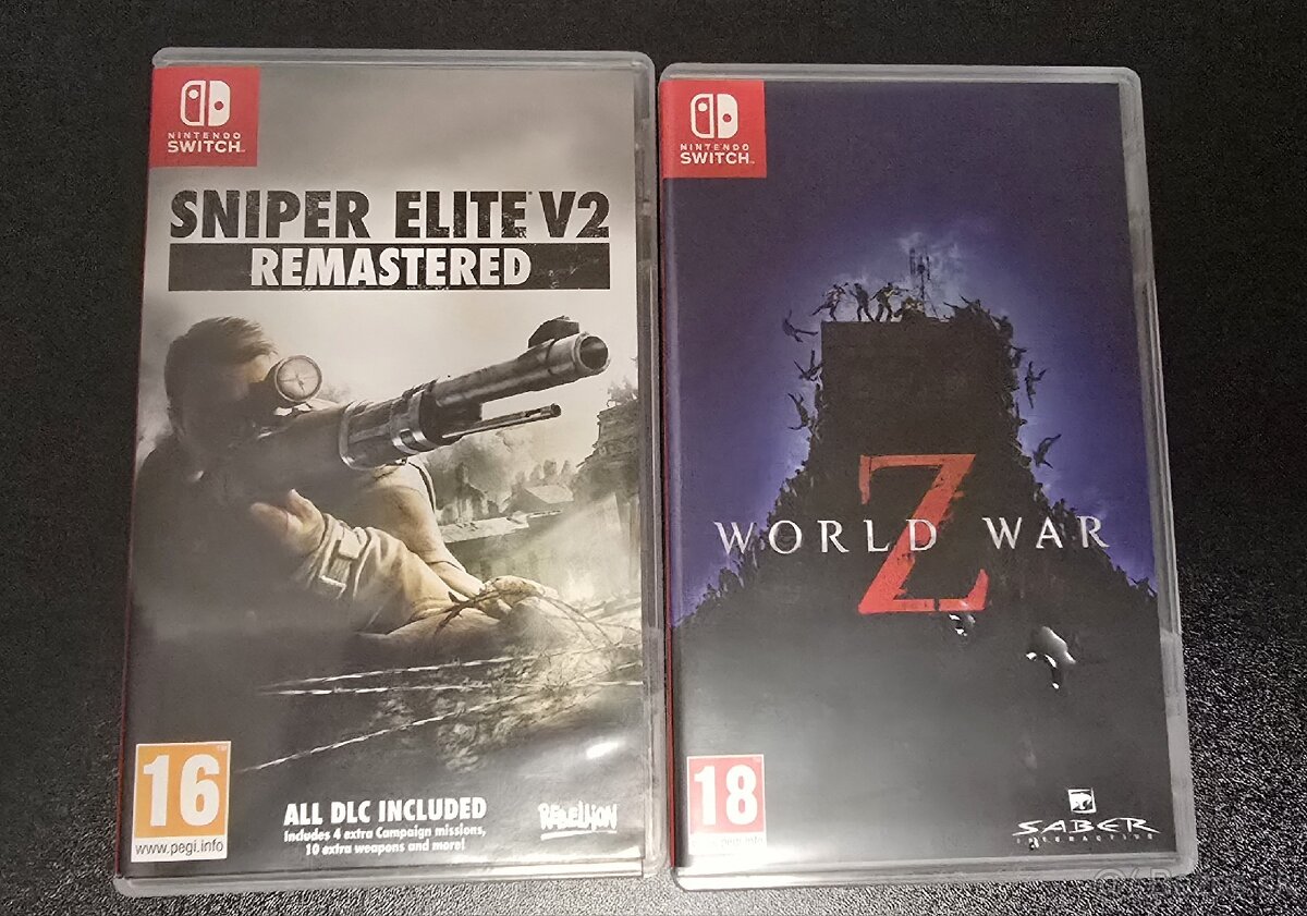 Nintendo Switch hry