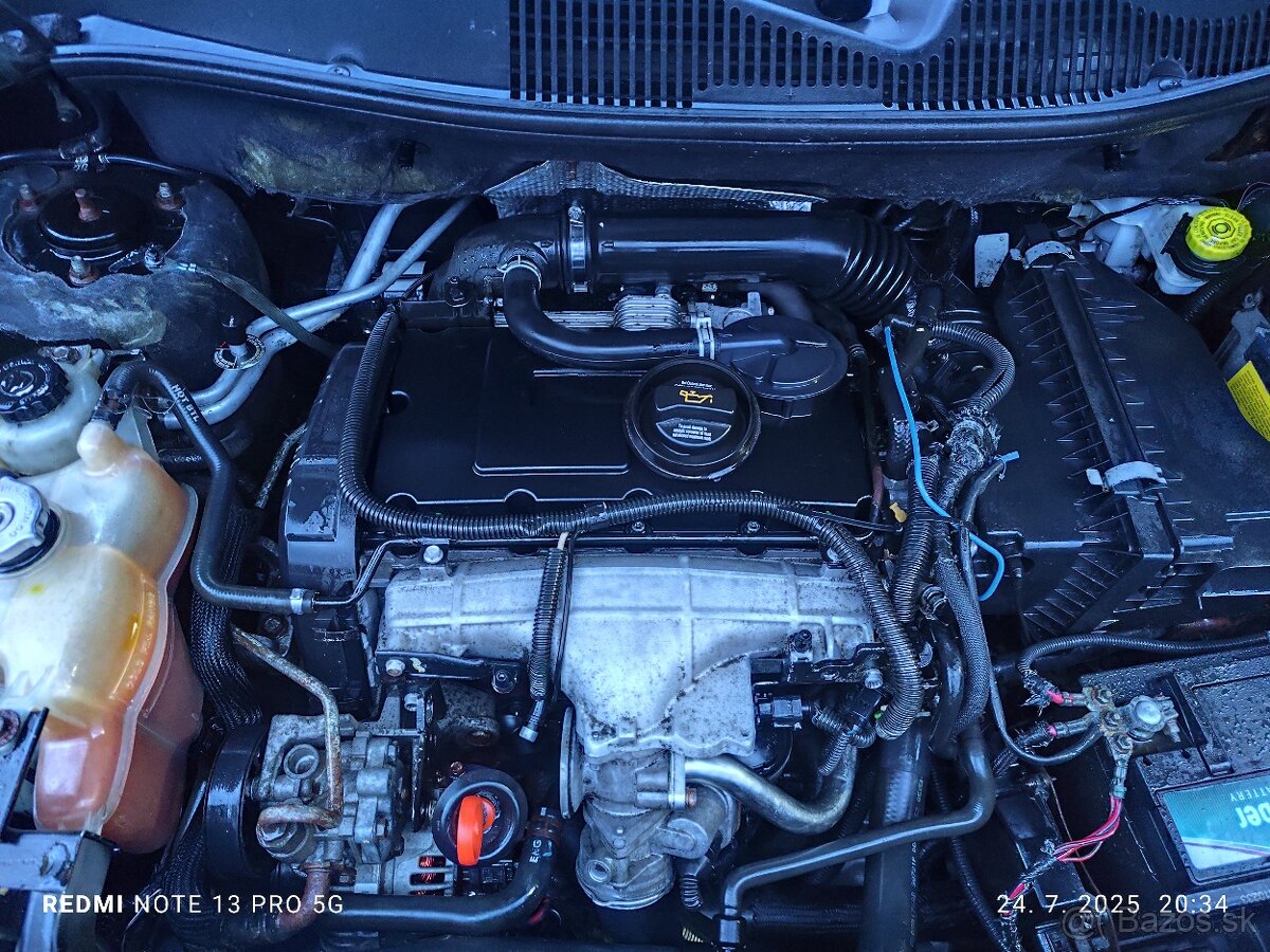 Motor BKD škoda vW Jeep kód BYL