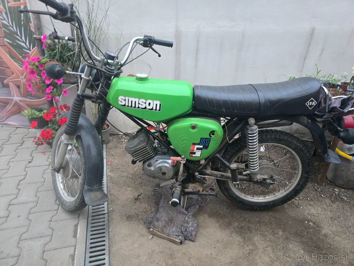 Predám Simson enduro