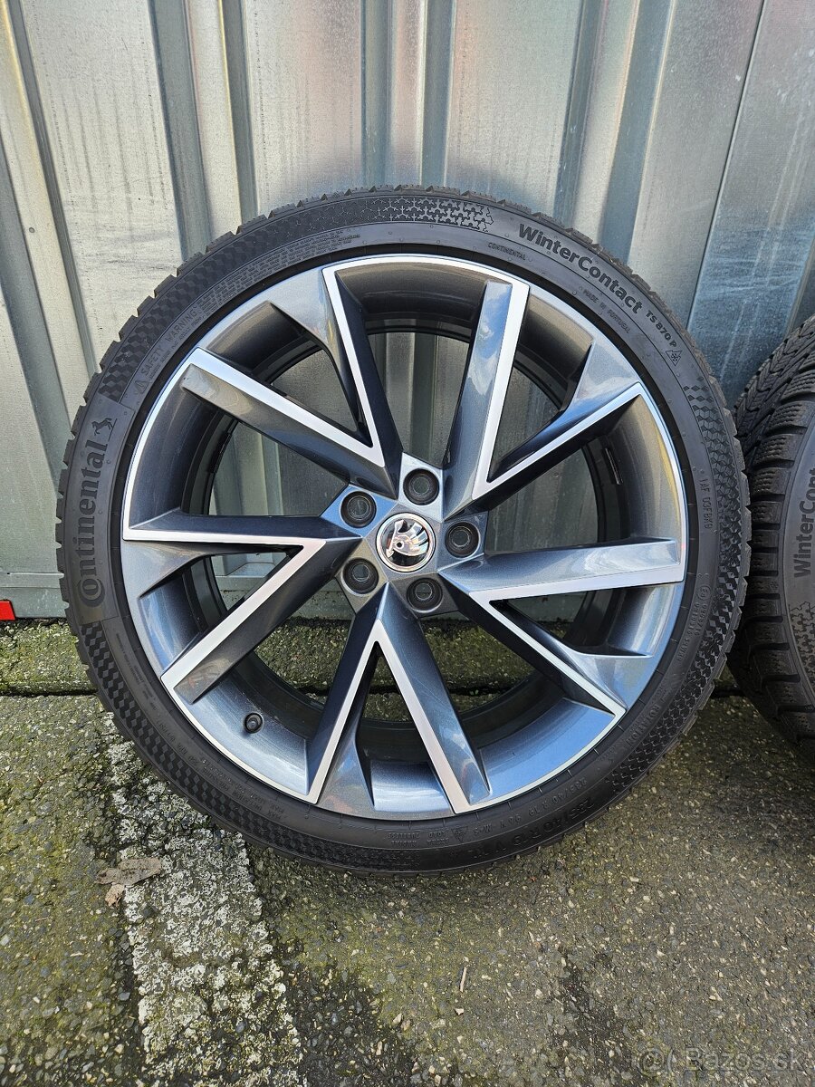 Zimní alu kola Vega 19" Škoda Superb 235/40 R19