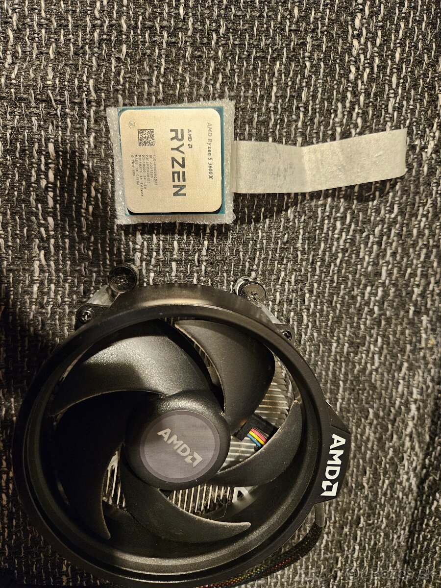 Predám procesor 5 3600x plus chladič