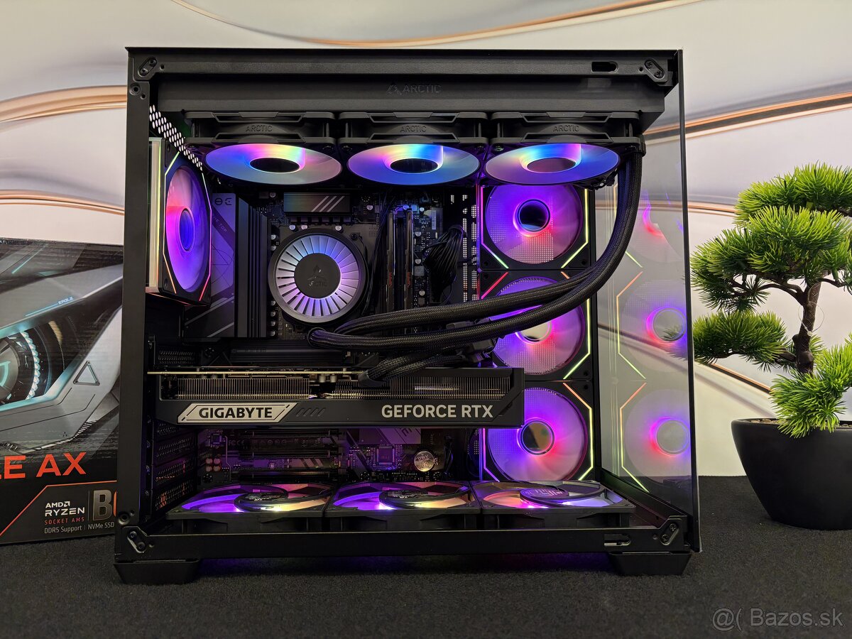 Herný PC R9 9950X / RTX 5070 12GB / 32GB DDR5 / 1TB NVMe
