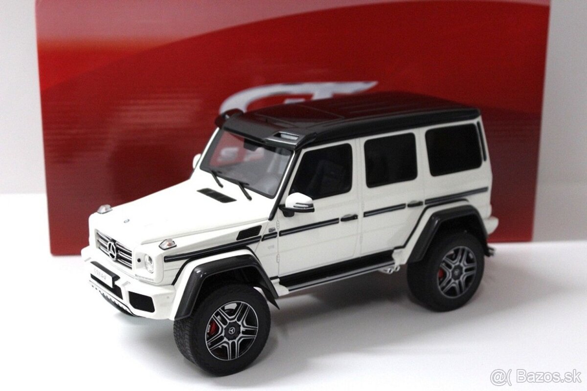 Rezervovane GT Spirit Mercedes-Benz G500 4x4 White 1:18