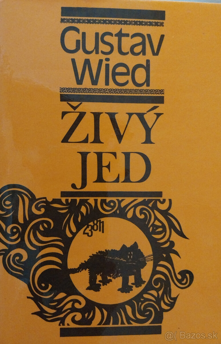 Predám knihu Gustav Wied – Živý jed, 1978