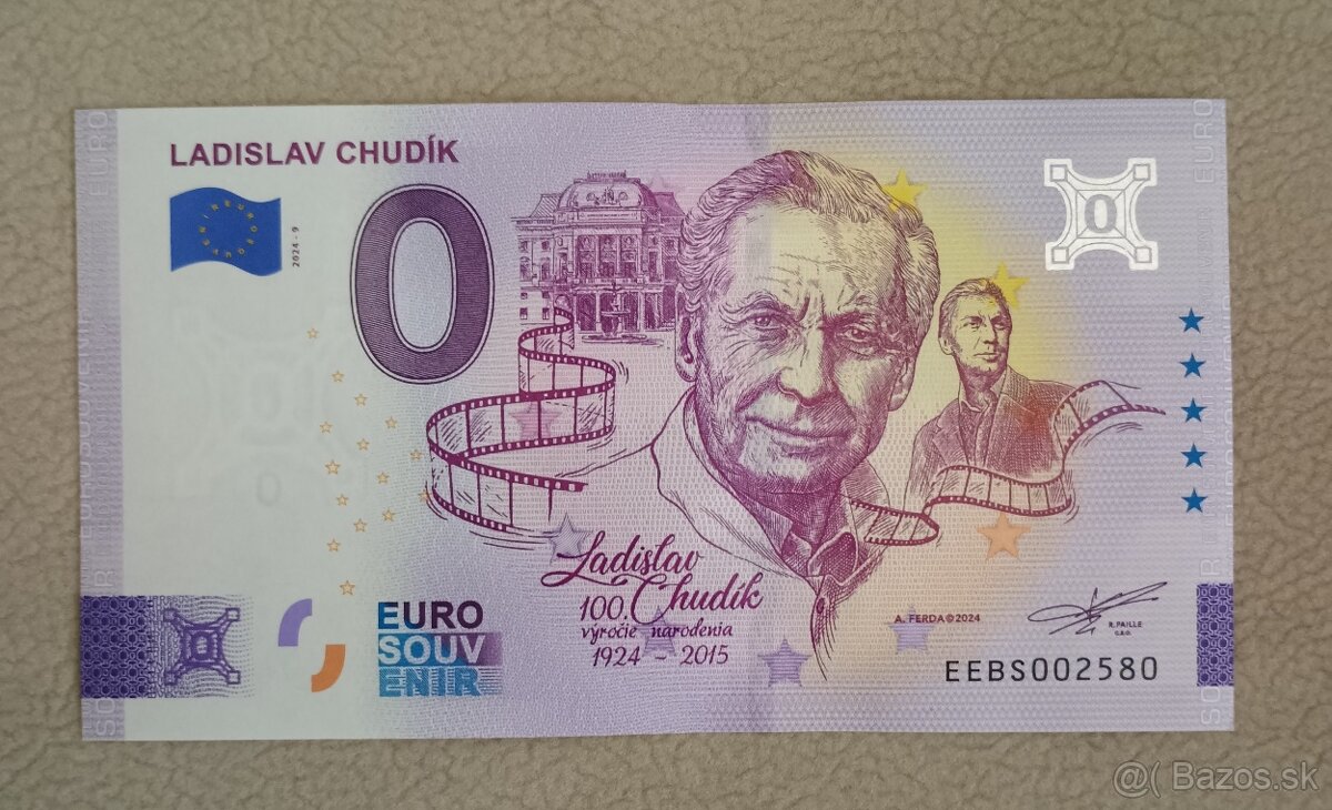 0 euro bankovky 2024