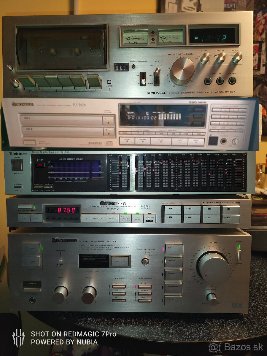 High End zostava Pioneer+ gramo Pioneer