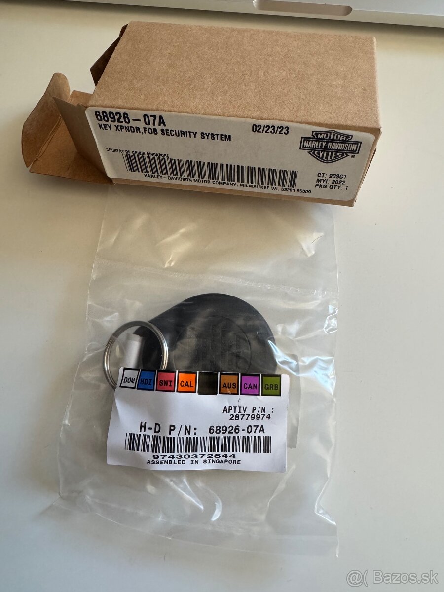 Harley-Davidson FOB - Smart Security System Hands Free