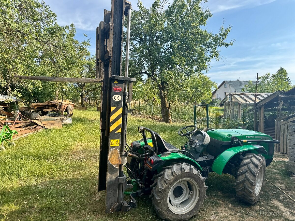 Vysokozdvižné vidly za traktor