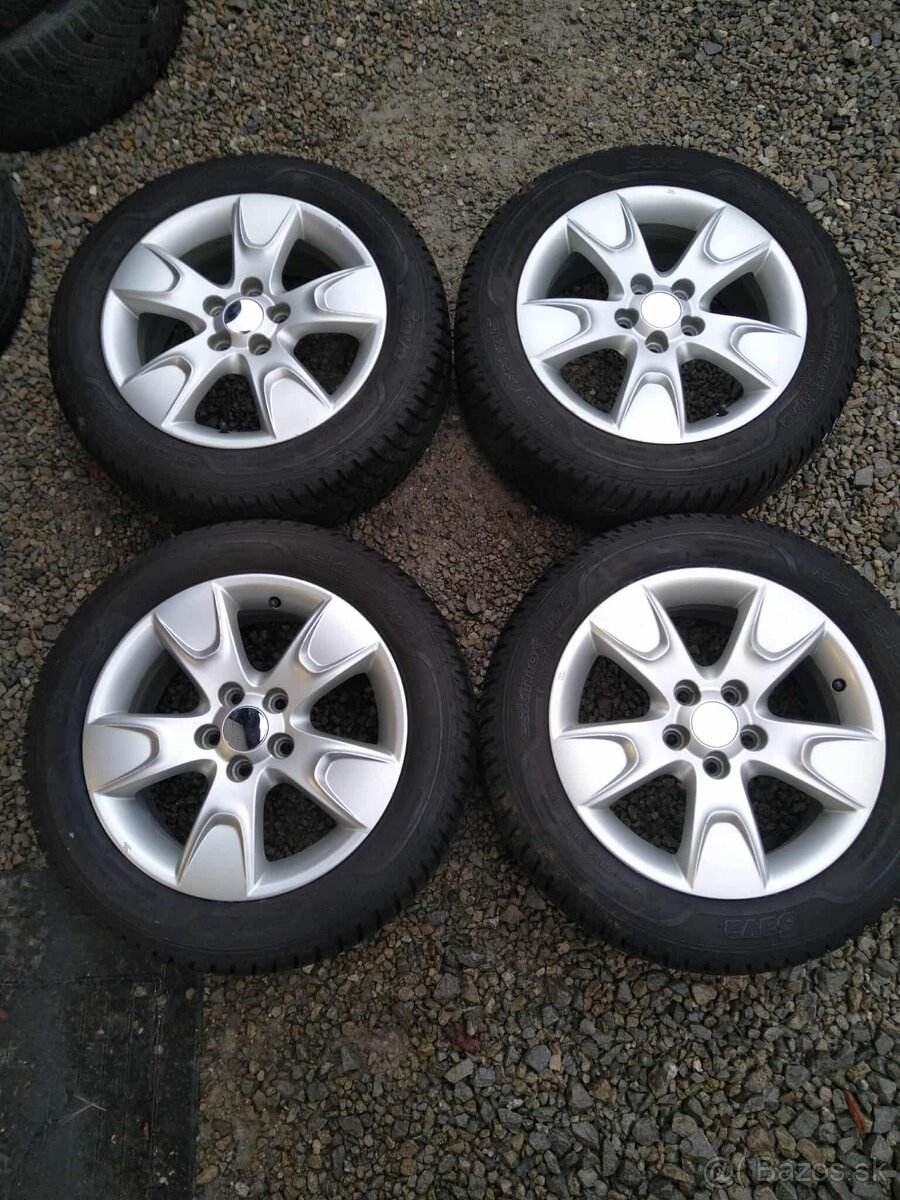 Alu 5 x 100 15" + zimné 195/55 15 SAVA.