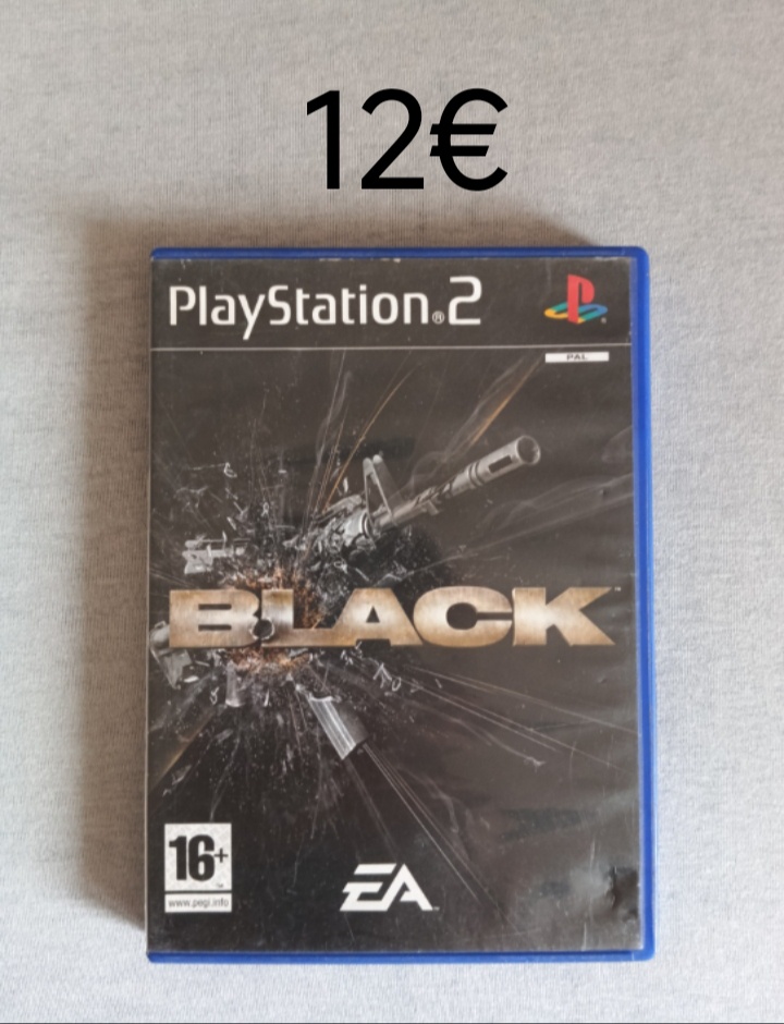 Hra Black na playstation 2.