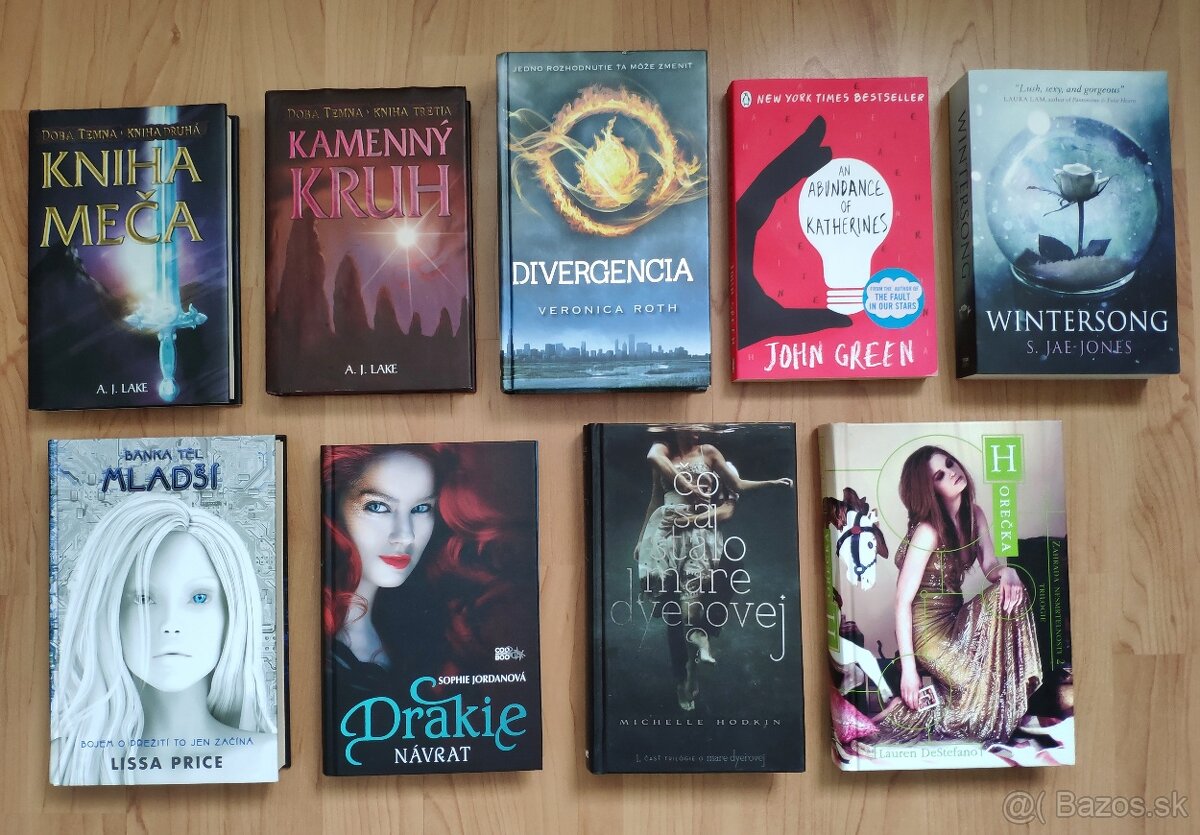 Predám young adult fantasy / scifi knižky