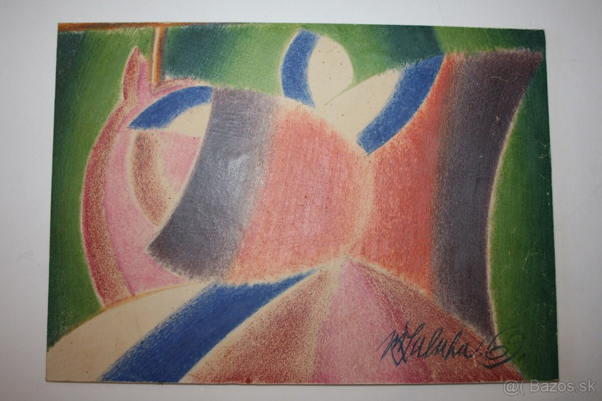 MILAN LALUHA - pastel (1969)