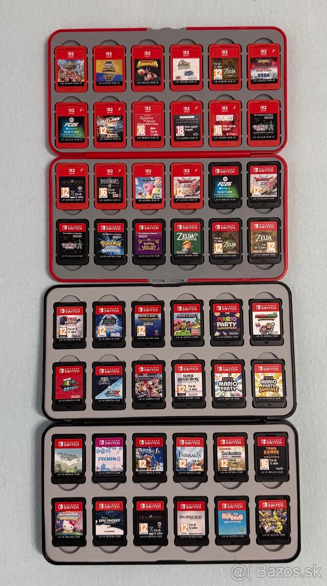 predám nintendo switch hry 1&2