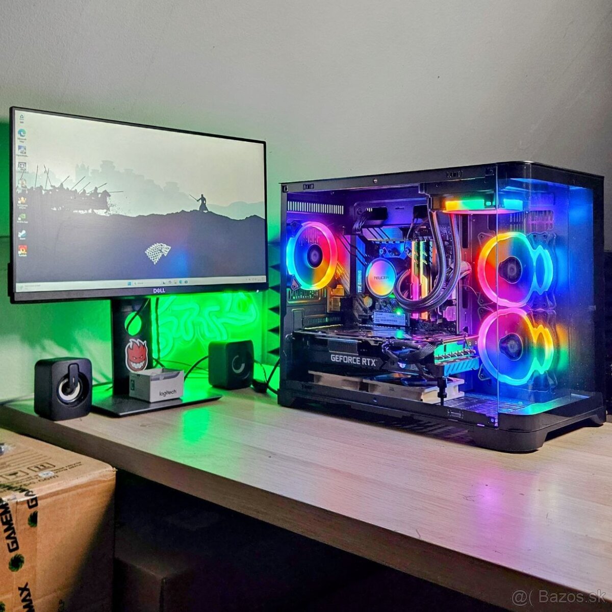 Herný PC • R5 5600X • RTX 3070 Ti 8GB • 32GB