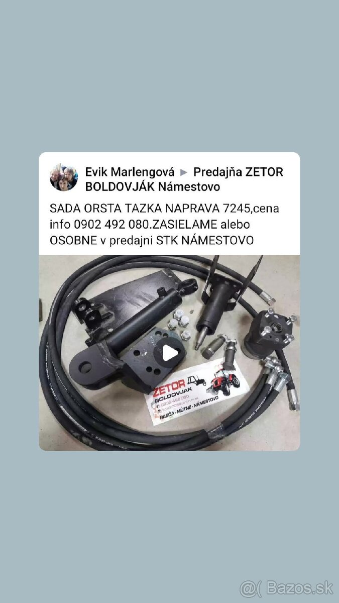 Sada orsty 7245,sada par dverí,72,73