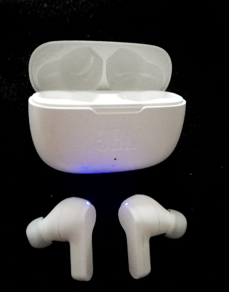 JBL Wave Beam bezdrôtové slúchadlá bez nabíjacého kábla